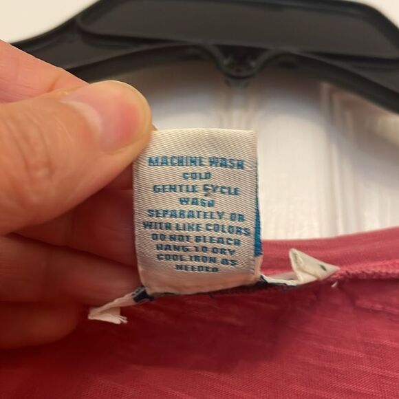 Sundance Mauve Long Sleeved Floral Embroidered and Lace Top - Picture 4 of 6